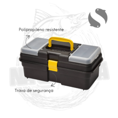 Maleta De Pesca 1 Bandeja Articulada Especial Preta Hi - comprar online