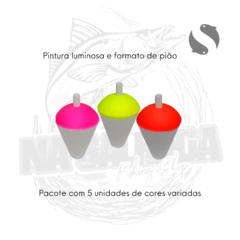 Bóia de pesca isopor - nº 5 Pacote com 5 unidades - comprar online