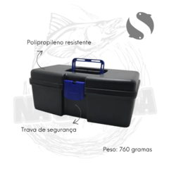 Maleta para pesca 1 bandeja articulada preta - Summer - comprar online