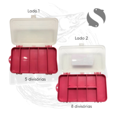 Estojo para pesca - Organizador Rosa Lady Box 3202 - Summer na internet