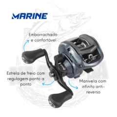 Carretilha Marine New Ventura VT5 - Marine Sports - NA GALHADA FISHING