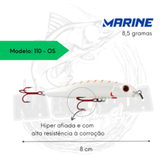 Isca Rei do Rio 80 - Marine Sports - NA GALHADA FISHING