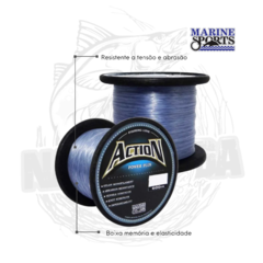 Linha Action Power Plus - Marine Sports - NA GALHADA FISHING