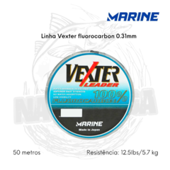 Linha Vexter Leader fluorocarbon - Marine Sports - NA GALHADA FISHING