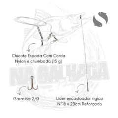 Kit completo: Pesca de Espada com Bóia Luminosa para pesca noturna - Summer - NA GALHADA FISHING