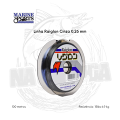 Linha Raiglon - Marine Sports - NA GALHADA FISHING