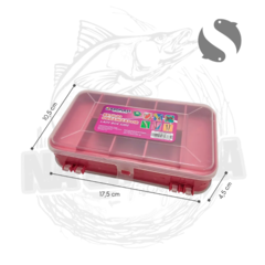 Estojo para pesca - Organizador Rosa Lady Box 3202 - Summer - NA GALHADA FISHING