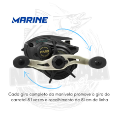 Carretilha Versus 12000 - Marine Sports - NA GALHADA FISHING