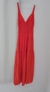 Vestido Longo Lastex Viscose Laranja - comprar online