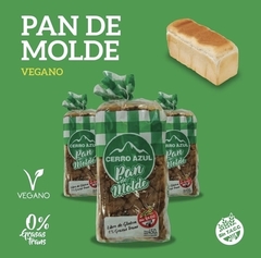 Pan de Molde VEGANO 450GR SIN TACC CERRO AZUL