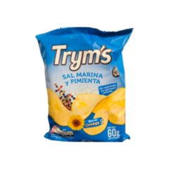 Papas fritas Tryms sabor Pimienta 60 gr.