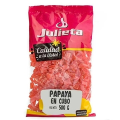 Papaya en cubo Grande x 500 gr. - comprar online