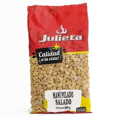 Maní pelado salado 500gr