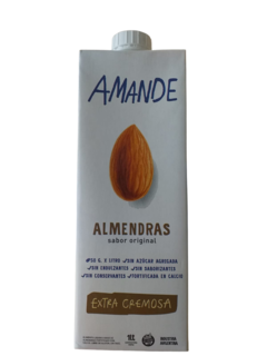 LECHE DE ALMENDRAS AMANDE 1l