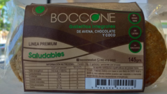 Galleta Boccone vegana avena, chocolate y coco 150GR