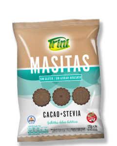 TRINI Masitas de Cacao con Stevia 120g