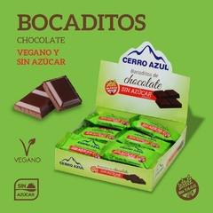 BOCADITOS CHOCOLATE SIN AZUCAR 16UND CERRO AZUL