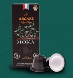 Cápsulas Moka para NESPRESSO 10 unidades ARCAFE