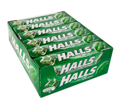 Halls caramelos menta-lyptus x12unid