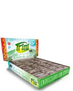 TRINI Caja Bocaditos de Leche con Stevia 64u