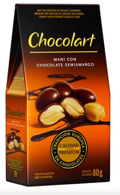 Chocolart maní con chocolate 80gr