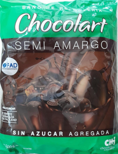 Chocolart hojuelas semiamargo sin azúcar 500 gr.