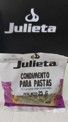 Espececia en bolsa Julieta PASTAS 25gr