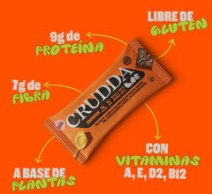 CRUDDA barrita proteica BROWNIE 40gr