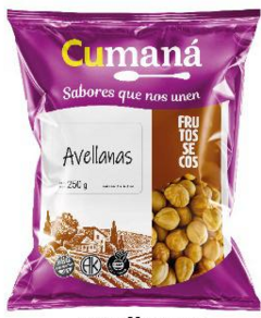 Cumaná Avellanas 250gr