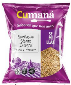 Cumaná Semillas de Sésamo Integral 250gr