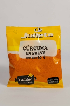 Cúrcuma molida Julieta 50g - comprar online