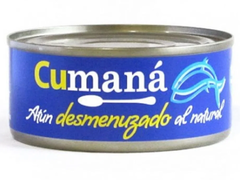 Atún desmenuzado al natural lata 170gr CUMANÁ