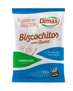 Dimax Bizcochitos QUESO bolsa 100gr