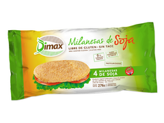 Dimax milanesas de soja x 4 unid 276gr CONGELADAS