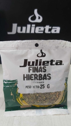 Especia en bolsa Julieta FINAS HIERBAS 25GR