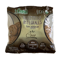 Galletitas Integrales sin azucar de COCO 180gr