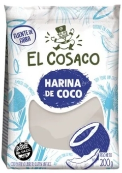 Harina de coco Cosaco SIN TACC 200gr - comprar online