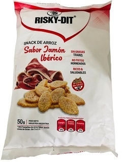 Snack Risky Dit JAMÓN IBERICO x 50 g.