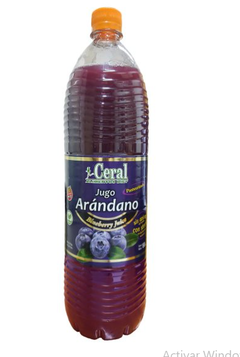 Jugo de arandanos CERAL Sin azúcar 1.5 L.