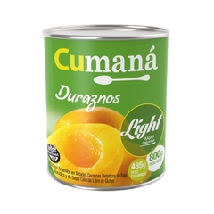 LATA de DURAZNO light CUMANA 800GR