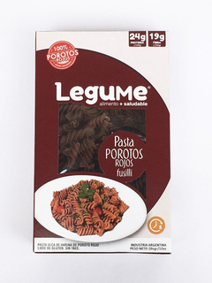 FUSILLI DE POROTO ROJO 284 gr