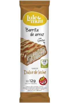 Barrita de arroz Lulemuu Dulce de Leche x unid.