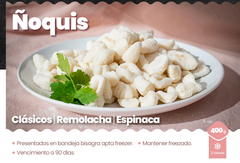 MISKA Ñoquis Remolacha sin TACC Congelados 400gr