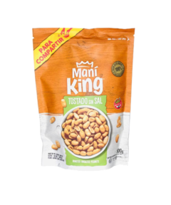 Maní king sin sal PELADO sin TACC 500 gr.