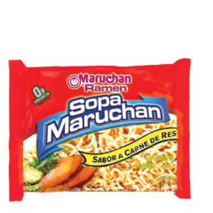 Fideos Maruchan Ramen sabor carne de res 85gr