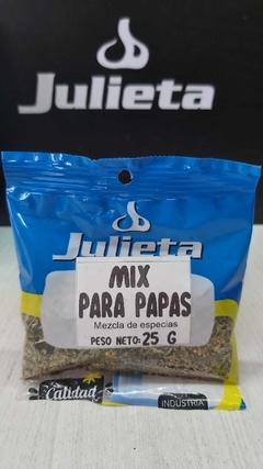 Especia en bolsa Julieta MIX PARA PAPAS 25 gr