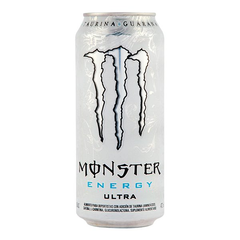 Lata Monster energy ultra sin azucar blanca 470ml