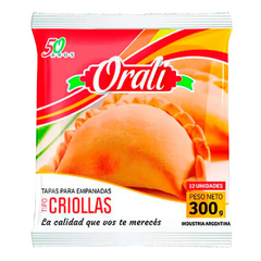 Orali tapas empanadas Criolllas 300gr CONGELADO