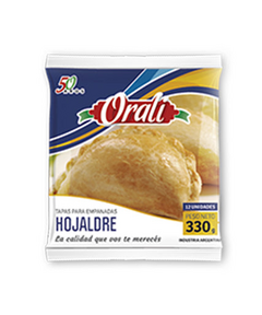 Orali tapas empanadas de Hojaldre 330gr CONGELADA