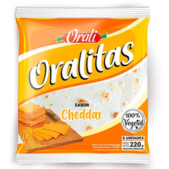 Oralitas (tortillas) sabor cheddar x 6 unid